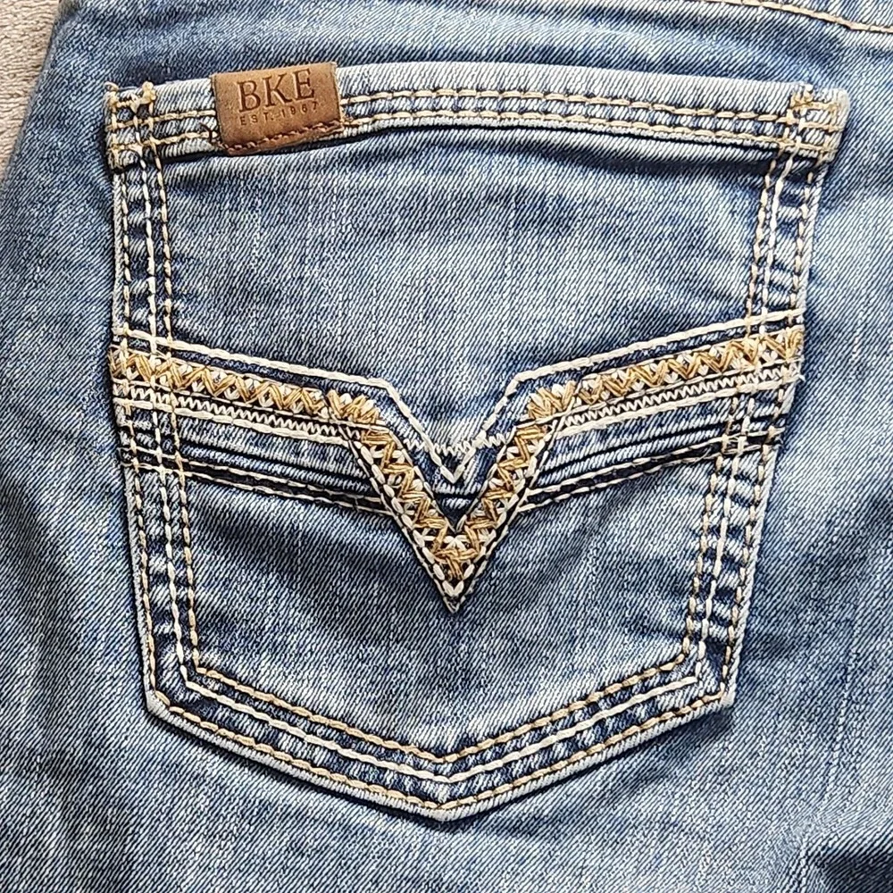 Buckle jeans are